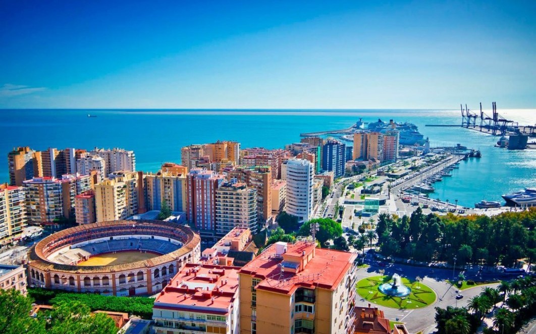 vista panorámica Málaga